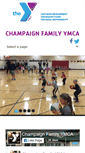 Mobile Screenshot of champaignfamilyymca.org